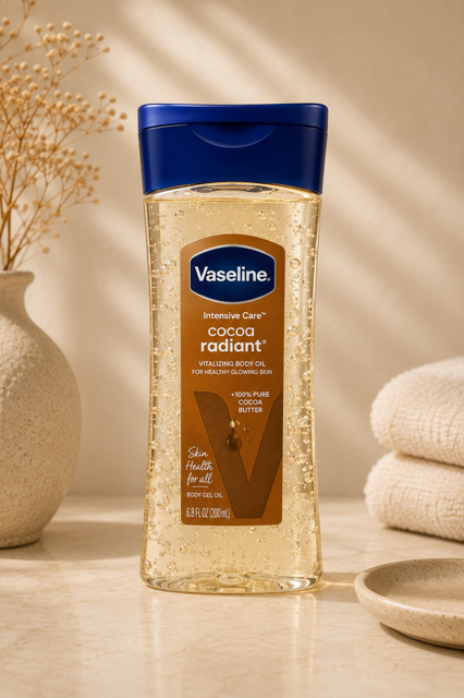 روغن بدن شاین دار coca radiant